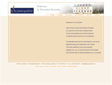 Tablet Screenshot of lajoncquiere.com